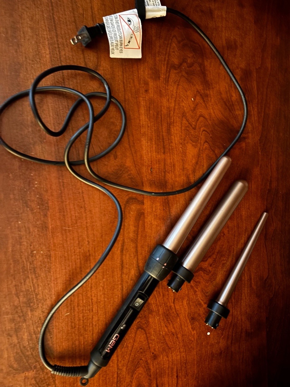 GEM 3-In-1 Curl Design Interchangeable Curl Kit Ceramic